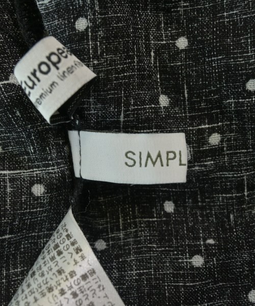 Simplicite（シンプリシテ）ブラウス 黒 サイズ:F レディース/2200674537040