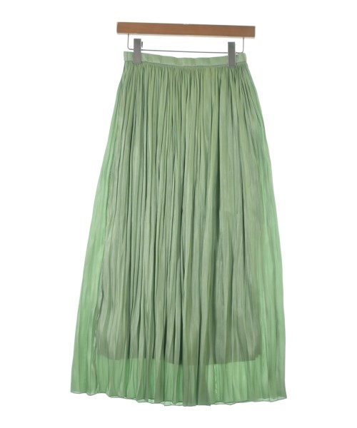 Simplicite(シンプリシテ)ロング・マキシ丈スカート 緑 サイズ:F/2200678083024