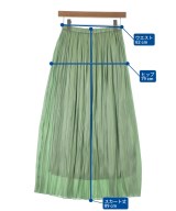 Simplicite（シンプリシテ）ロング・マキシ丈スカート 緑 サイズ:F レディース/2200678083024