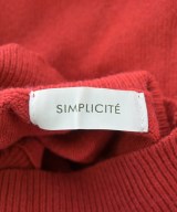 Simplicite（シンプリシテ）ニット・セーター 赤 サイズ:F レディース/2200672040078