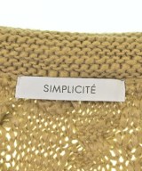 Simplicite（シンプリシテ）ニット・セーター ベージュ サイズ:F レディース/2200676585032