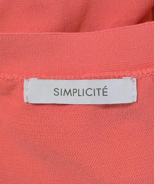 Simplicite（シンプリシテ）カーディガン ピンク サイズ:F レディース/2200679139041