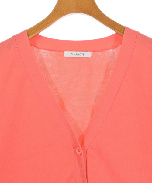 Simplicite（シンプリシテ）カーディガン ピンク サイズ:F レディース/2200679139041