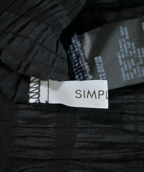 Simplicite（シンプリシテ）ブラウス 黒 サイズ:-(M位) レディース/2200674965164