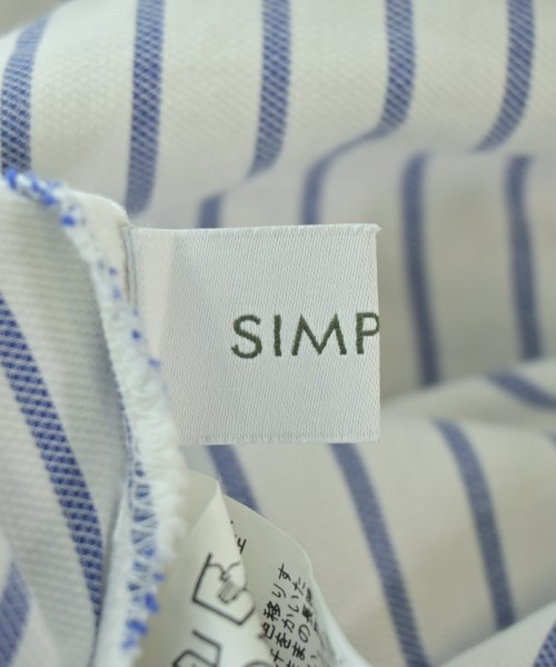 Simplicite（シンプリシテ）ブラウス 白 サイズ:F レディース/2200672926228