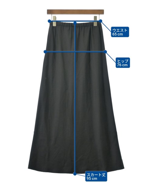 Simplicite（シンプリシテ）ロング・マキシ丈スカート 黒 サイズ:-(S位) レディース/2200671819057