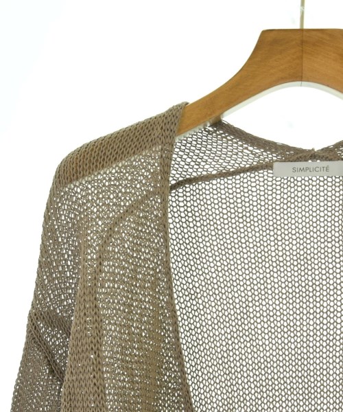 Simplicite（シンプリシテ）カーディガン ベージュ サイズ:F レディース/2200677016115