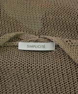 Simplicite（シンプリシテ）カーディガン ベージュ サイズ:F レディース/2200677016115