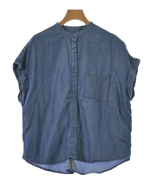 Simplicite(シンプリシテ)ブラウス 紺 サイズ:F/2200680885043