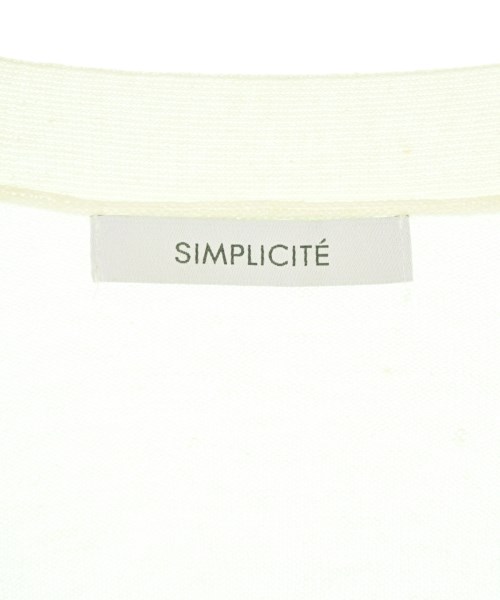 Simplicite（シンプリシテ）カーディガン 白 サイズ:F レディース/2200675052061
