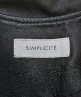 Simplicite（シンプリシテ）ライダース 黒 サイズ:M レディース/2200681689053