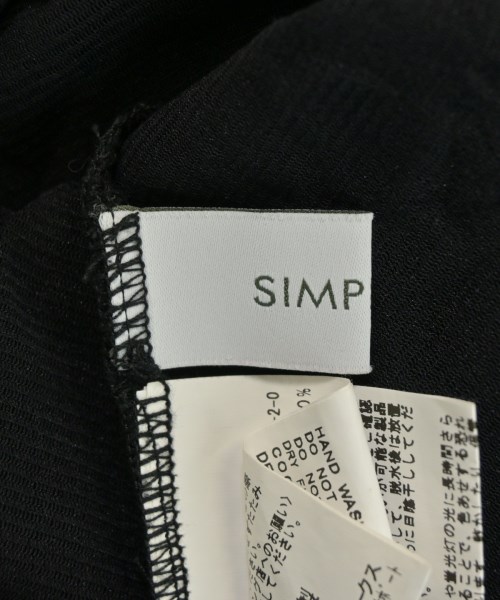 Simplicite（シンプリシテ）ワンピース 黒 サイズ:F レディース/2200681702028