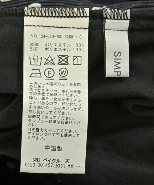 Simplicite（シンプリシテ）その他 黒 サイズ:F レディース/2200686365037