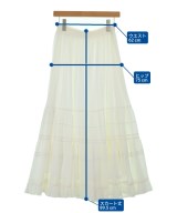 Simplicite（シンプリシテ）ロング・マキシ丈スカート 白 サイズ:-(M位) レディース/2200689962097
