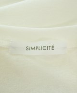 Simplicite（シンプリシテ）Tシャツ・カットソー 白 サイズ:F レディース/2200692110072