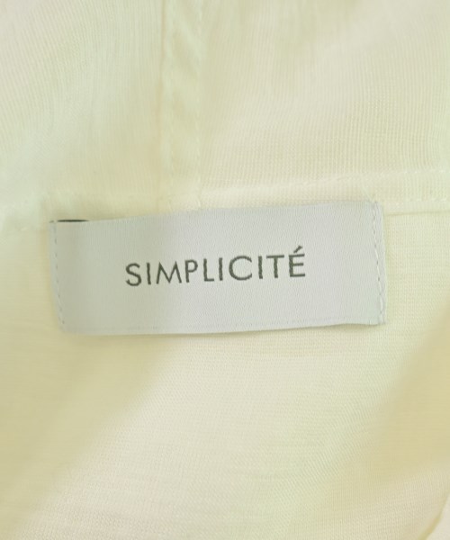 Simplicite（シンプリシテ）カジュアルシャツ 白 サイズ:F レディース/2200695213176