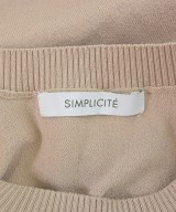 Simplicite（シンプリシテ）ニット・セーター ベージュ サイズ:F レディース/2200691136110
