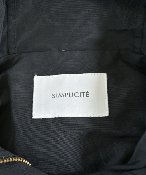 Simplicite（シンプリシテ）マウンテンパーカー 黒 サイズ:F レディース/2200689853029