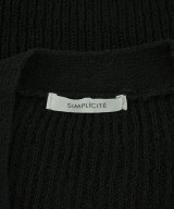 Simplicite（シンプリシテ）ベスト/ノースリーブ 黒 サイズ:-(XL位) レディース/2200689599019