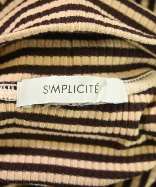 Simplicite（シンプリシテ）ニット・セーター 茶 サイズ:-(XS位) レディース/2200689908125