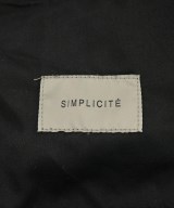 Simplicite（シンプリシテ）デニムパンツ 黒 サイズ:31(XL位) レディース/2200689908156