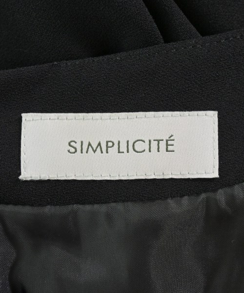 Simplicite（シンプリシテ）ワンピース 黒 サイズ:-(M位) レディース/2200690508024