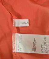 Simplicite（シンプリシテ）ブラウス オレンジ サイズ:F レディース/2200693665038