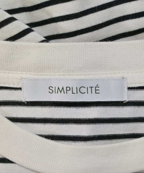 Simplicite（シンプリシテ）Tシャツ・カットソー 白 サイズ:F レディース/2200697332035