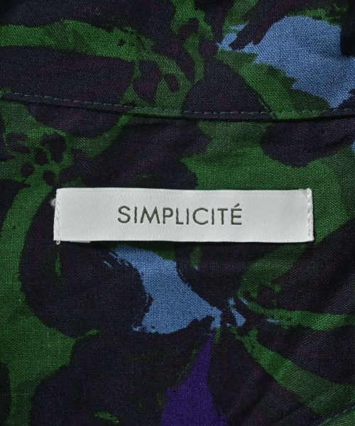 Simplicite（シンプリシテ）カジュアルシャツ 緑 サイズ:-(M位) レディース/2200693559245