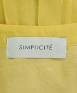Simplicite（シンプリシテ）ワンピース 黄 サイズ:F レディース/2200693866022