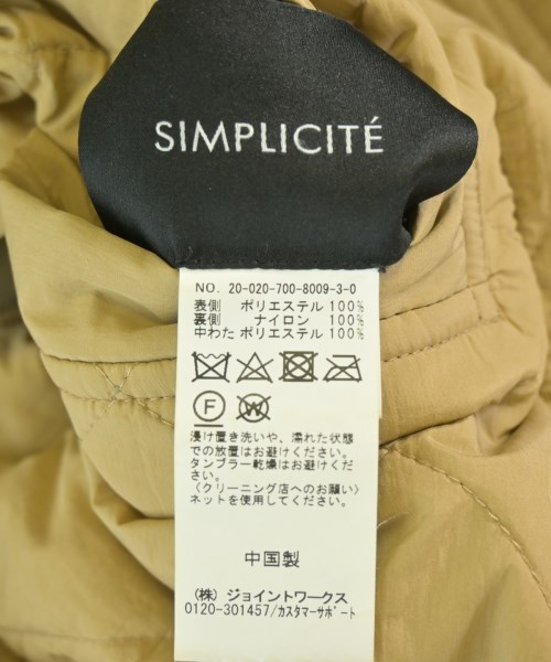 Simplicite（シンプリシテ）その他 ベージュ サイズ:F レディース/2200693307013