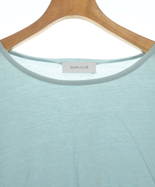 Simplicite（シンプリシテ）Tシャツ・カットソー 青 サイズ:F レディース/2200694016228