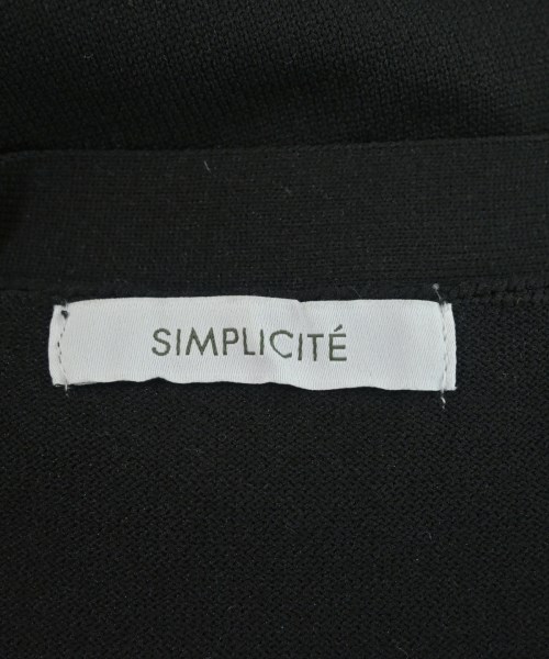 Simplicite（シンプリシテ）カーディガン 黒 サイズ:F レディース/2200695939052