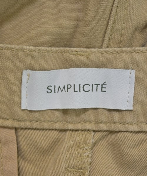Simplicite（シンプリシテ）カーゴパンツ ベージュ サイズ:-(M位) レディース/2200697951076