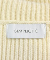 Simplicite（シンプリシテ）ニット・セーター 白 サイズ:F レディース/2200697984029