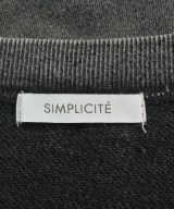 Simplicite（シンプリシテ）スウェット 黒 サイズ:F レディース/2200702085017