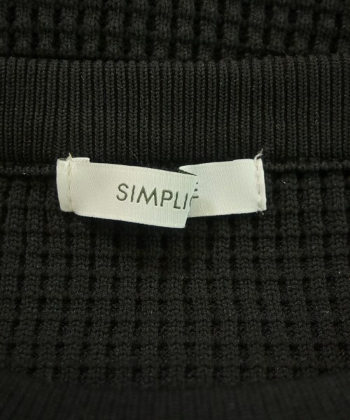 Simplicite（シンプリシテ）ニット・セーター 黒 サイズ:F レディース/2200651434010
