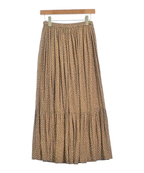 Simplicite（シンプリシテ）ロング・マキシ丈スカート 茶 サイズ:F レディース/2200656284016