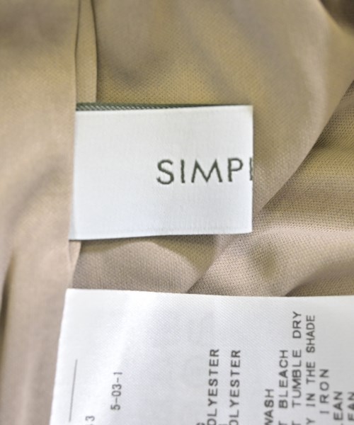 Simplicite（シンプリシテ）ロング・マキシ丈スカート 茶 サイズ:F レディース/2200656284016