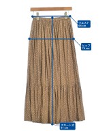 Simplicite（シンプリシテ）ロング・マキシ丈スカート 茶 サイズ:F レディース/2200656284016