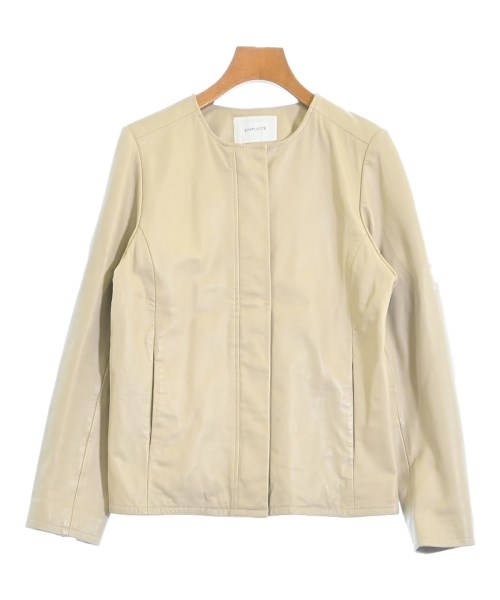 Simplicite(シンプリシテ)ライダース ベージュ サイズ:F/2200648779148