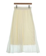 Simplicite（シンプリシテ）ロング・マキシ丈スカート 白 サイズ:F レディース/2200649620074