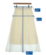 Simplicite（シンプリシテ）ロング・マキシ丈スカート 白 サイズ:F レディース/2200649620074