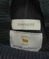 Simplicite（シンプリシテ）ニット・セーター グレー サイズ:F レディース/2200656751044
