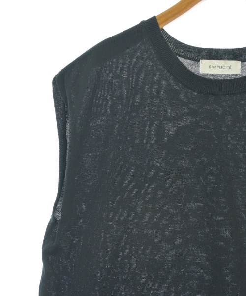 Simplicite（シンプリシテ）ベスト 紺 サイズ:F レディース/2200644936026