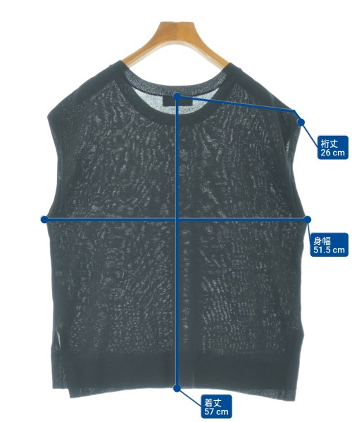 Simplicite（シンプリシテ）ベスト 紺 サイズ:F レディース/2200644936026