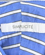Simplicite（シンプリシテ）シャツワンピース 青 サイズ:F レディース/2200651611145