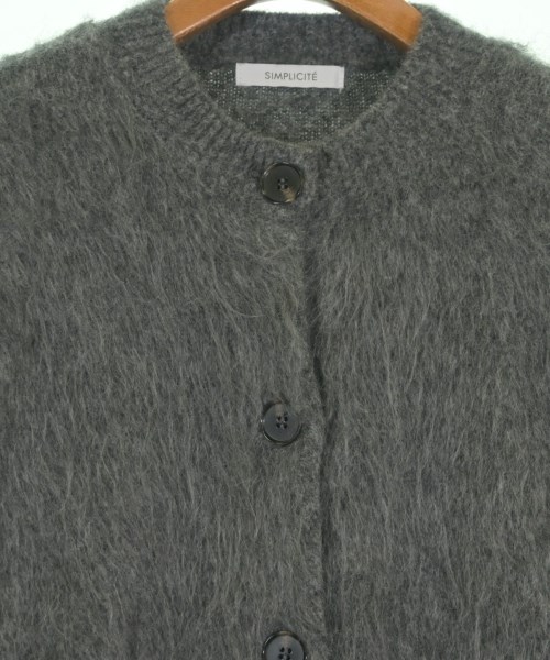 Simplicite（シンプリシテ）カーディガン グレー サイズ:F レディース/2200644161015