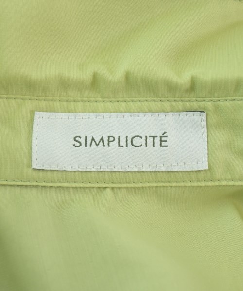 Simplicite（シンプリシテ）カジュアルシャツ 緑 サイズ:F レディース/2200654530030