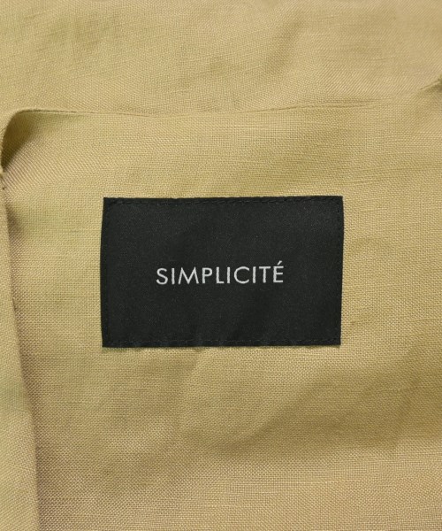Simplicite（シンプリシテ）その他 ベージュ サイズ:F レディース/2200655937029